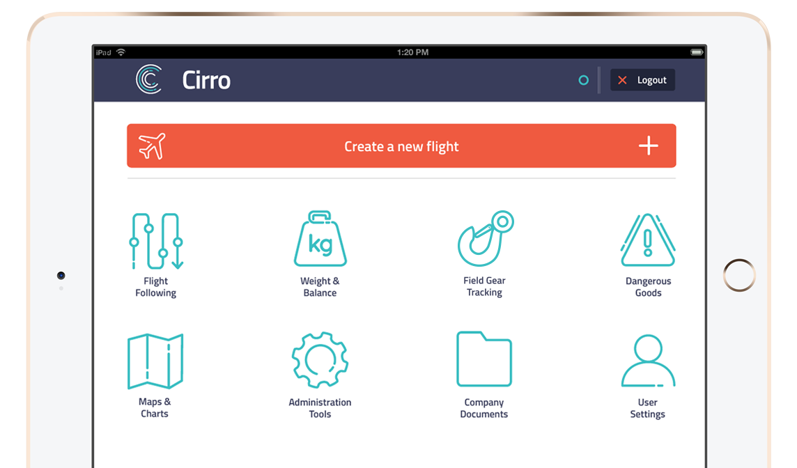 Cirro's automated flight management software