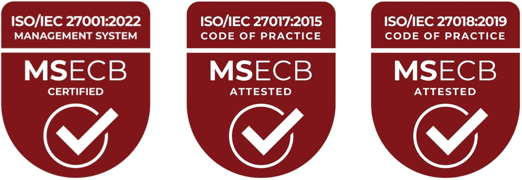 ISO Badges