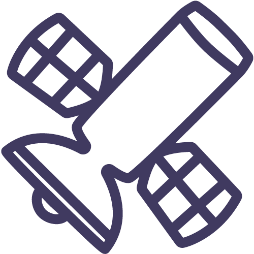 Icon of a satellite